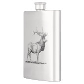 Hip flask with Deer / Flachmann mit Hirsch Flacon (Links)