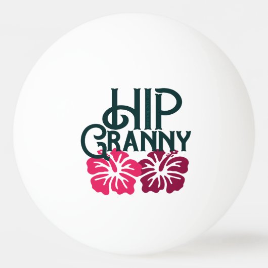 Hip Granny Pingpongbal (Voorkant)