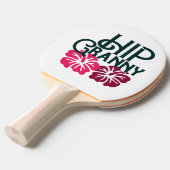 Hip Granny Tafeltennisbatje (Voorkant Gekanteld)
