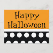 Hip Halloween Briefkaart Uitnodiging (Voorkant)