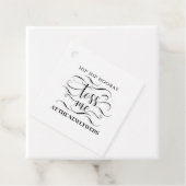 Hip Heup Hoera Gooi Mij Petals Bruiloft Bedankjes Labels (In situ)