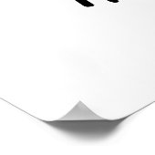 Hip Heup Hoo-ray Funny Sting Ray Pun Poster (Hoek)