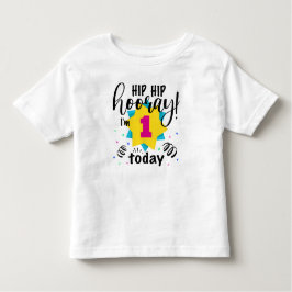 Hip Hip Hoera Ik Ben Vandaag Eén Kinder Shirts