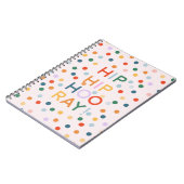 Hip Hip Hoera Verjaardagsfeestje Gefeliciteerd Notitieboek (Linkerzijde)