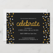 Hip Hip Hooray Afstuderen aankondiging (Achterkant)