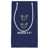 Hip Hip Hooray Funny Anatomy Gift Klein Cadeauzakje (Voorkant)
