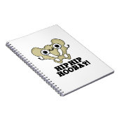 Hip Hip Hooray Funny Anatomy Pun Notitieboek (Rechterzijde)