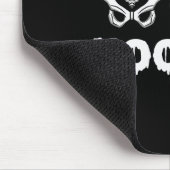 Hip Hip Hooray Funny Anatomy Pun Skeleton Bone  Muismat (Hoek)