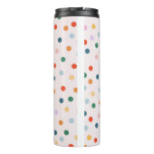 Hip Hip Hooray Gefeliciteerd Afstudeerder Verjaard Thermosbeker (Achterkant)