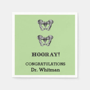Hip Hip Hooray Speciaal Afstuderen Napkin Servet