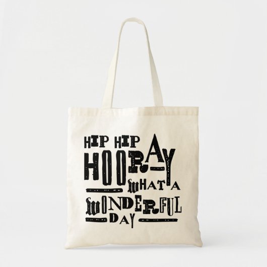 Hip Hip Hooray Tote Bag (Voorkant)