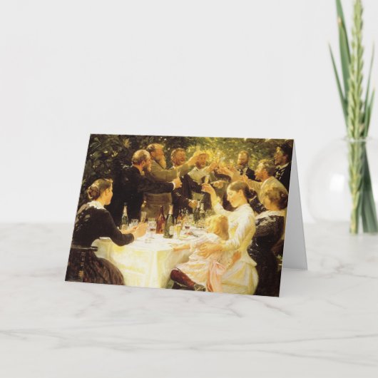 Hip Hip Hurrah. Bedankkaart (Voorkant)