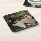 Hip Hip Hurrah. Kunstpartij te Skagen, 1888 Bier Onderzetter (Linkerzijde)