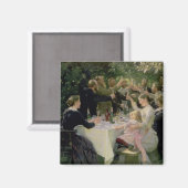 Hip Hip Hurrah. Kunstpartij te Skagen, 1888 Magneet (Voorkant / Achterkant)