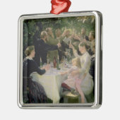 Hip Hip Hurrah. Kunstpartij te Skagen, 1888 Metalen Ornament (Links)