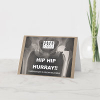 Hip Hip Hurray - Gefeliciteerd met Hip chirurgie