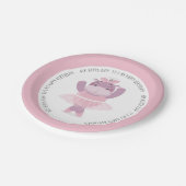 Hip Hippo Ray Hippo Ballerina Paper Bord (Gekanteld)