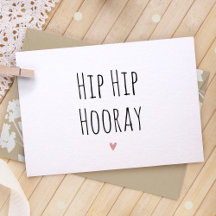 Hip Hooray Eenvoudige zwangerschapsaankondiging Ka