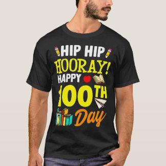 Hip Hooray Gelukkig 100 e dag T-shirt