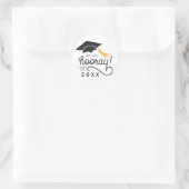 Hip Hooray Klasse van 2020 Afstuderen Sticker (Tas)