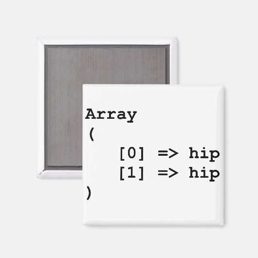 Hip Hooray Programmeringsarray Magneet (Voorkant / Achterkant)