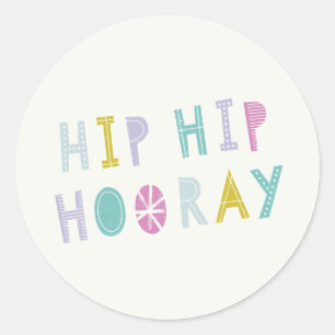 Hip Hooray Sticker - Limoen