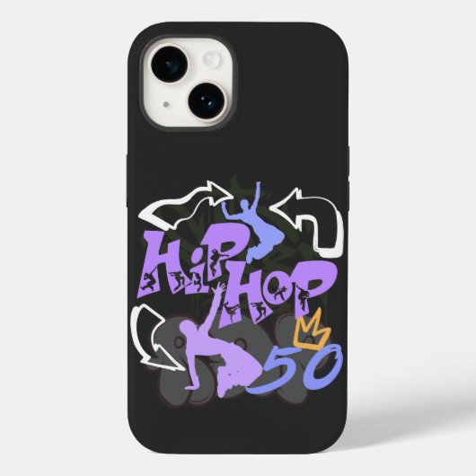 Hip Hop 50.b Case-Mate iPhone Case (Achterkant)