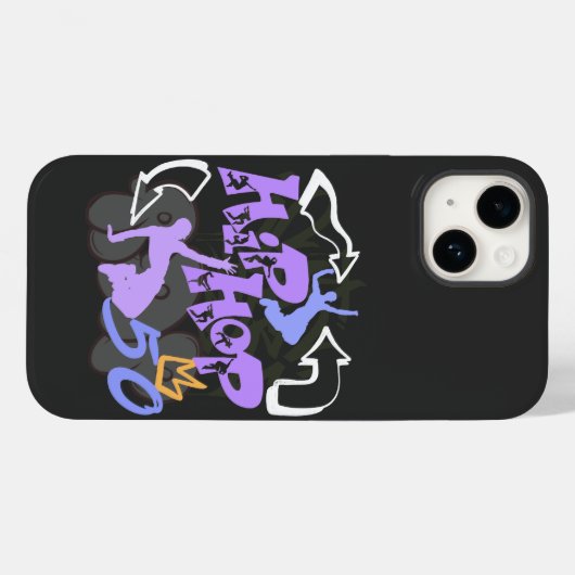 Hip Hop 50.b Case-Mate iPhone Case (Achterkant (horizontaal))