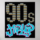 Hip Hop 90s Classic Hip Hop Poster (Voorkant)