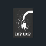 Hip Hop Abstracte hoofdtelefoon grafisch omgekeerd Canvas Afdruk<br><div class="desc">Vroeger ging ik naar opnamestudio's met mijn man en had ik zelfs de kans om het geluidscabine te gebruiken, we houden van hiphop en muziek. Ik ontwierp deze abstracte hoofdtelefoonafbeelding met een recordstudio in gedachten op een omwikkeld canvas. U kunt de tekst aanpassen zoals u wilt. Ik wilde dat de...</div>