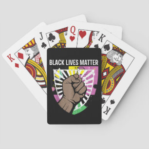 Hip Hop African American Black Pride First 1990 Pokerkaarten