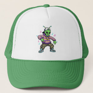 Hip Hop Alien Hoed Trucker Pet