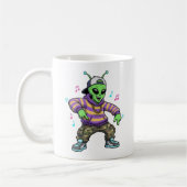 Hip Hop Alien Koffiemok (Links)