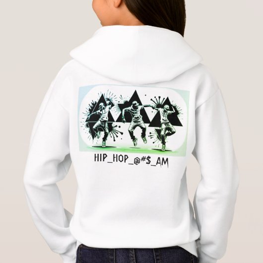 HIP_HOP_AM T-shirt (Achterkant)