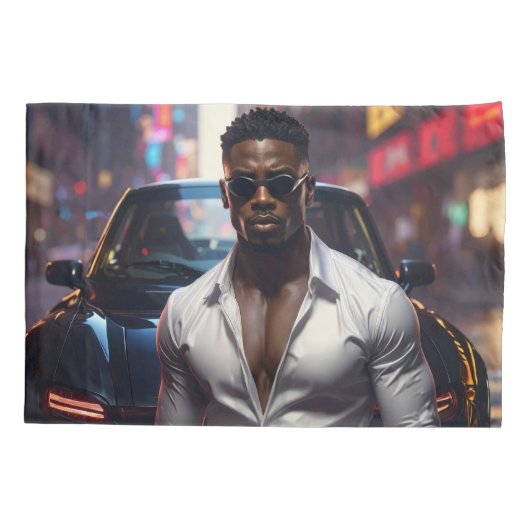 Hip Hop - American Rap Star - Kussensloop (Achterkant)