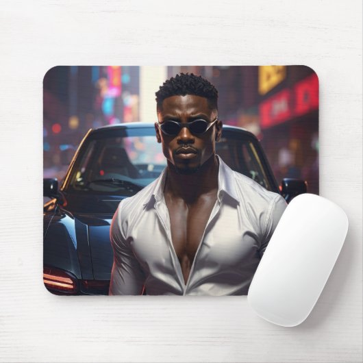 Hip Hop - American Rap Star -  Muismat (Met muis)