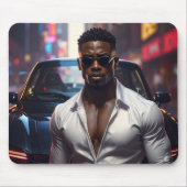 Hip Hop - American Rap Star -  Muismat (Voorkant)