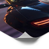 Hip Hop - American Rap Star -  Poster (Hoek)