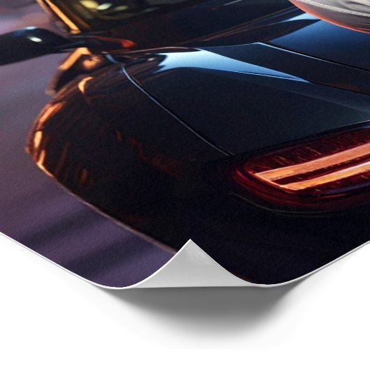 Hip Hop - American Rap Star - Poster (Hoek)