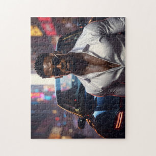 Hip Hop - Amerikaanse Rap Ster -  Legpuzzel
