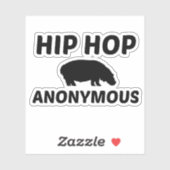 HIP HOP ANONYMOUS STICKER (Vel)