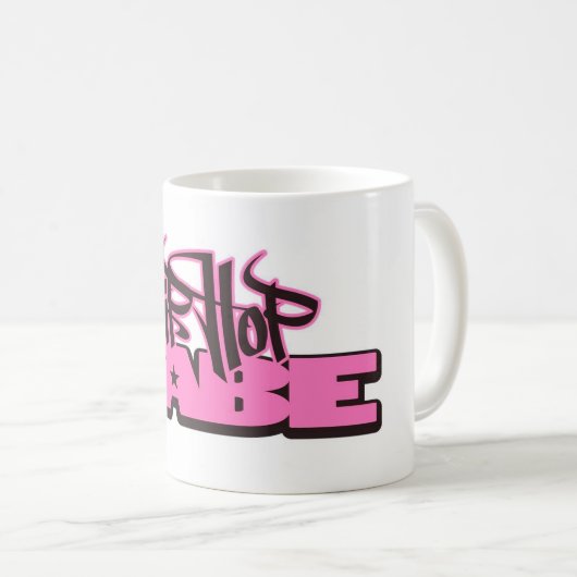 Hip Hop Babe® Koffiemok (Voorkant rechts)