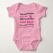 Hip Hop Baby Clothes Romper (Voorkant)