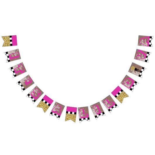 Hip Hop Baby shower Lil Diva Banner (Alle)