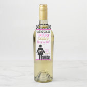 Hip Hop Baby shower|Oooh Baby Baby|Bottelaars Flessenhanger (Op fles)