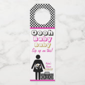 Hip Hop Baby shower|Oooh Baby Baby|Bottelaars Flessenhanger (Voorkant)