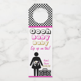 Hip Hop Baby shower|Oooh Baby Baby|Bottelaars Flessenhanger