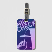 HIP HOP BAGAGELABEL (Voorkant (verticaal))