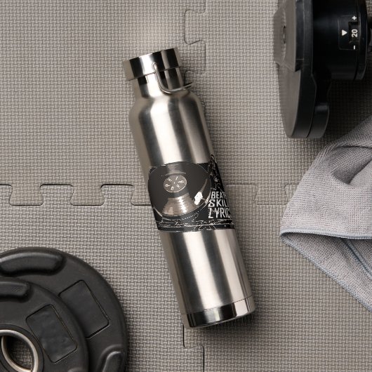 HIP HOP BEATS SKILL SONGTEKSTEN RECORDSPELER WATERFLES (Gym)