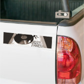 HIP HOP BEATT SKILL LYRICS OP PLATENSPELER BUMPERSTICKER (Op Truck)